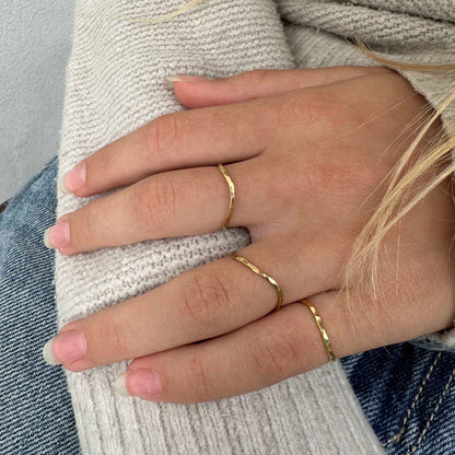 Earth cracks slim - gilded