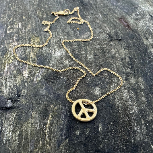 Peace - gold