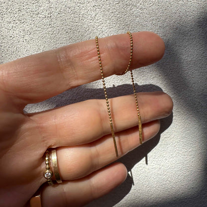 Ball string large - gilded