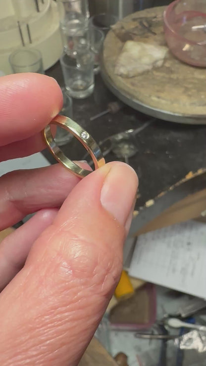 Square classic - gold