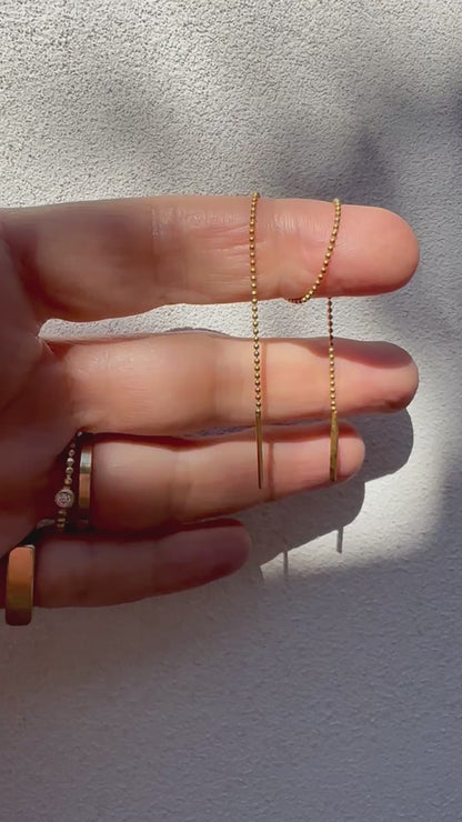 Ball string large - gilded